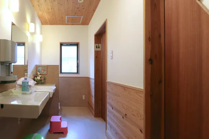 広々した洗面所