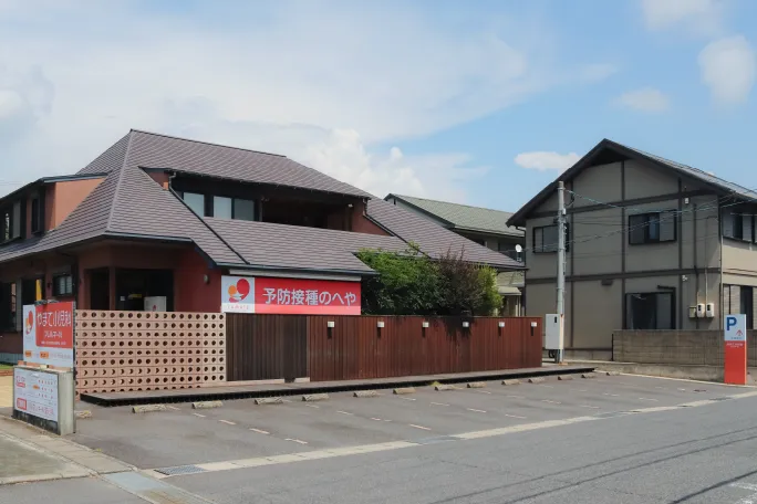 広々とした駐車スペース